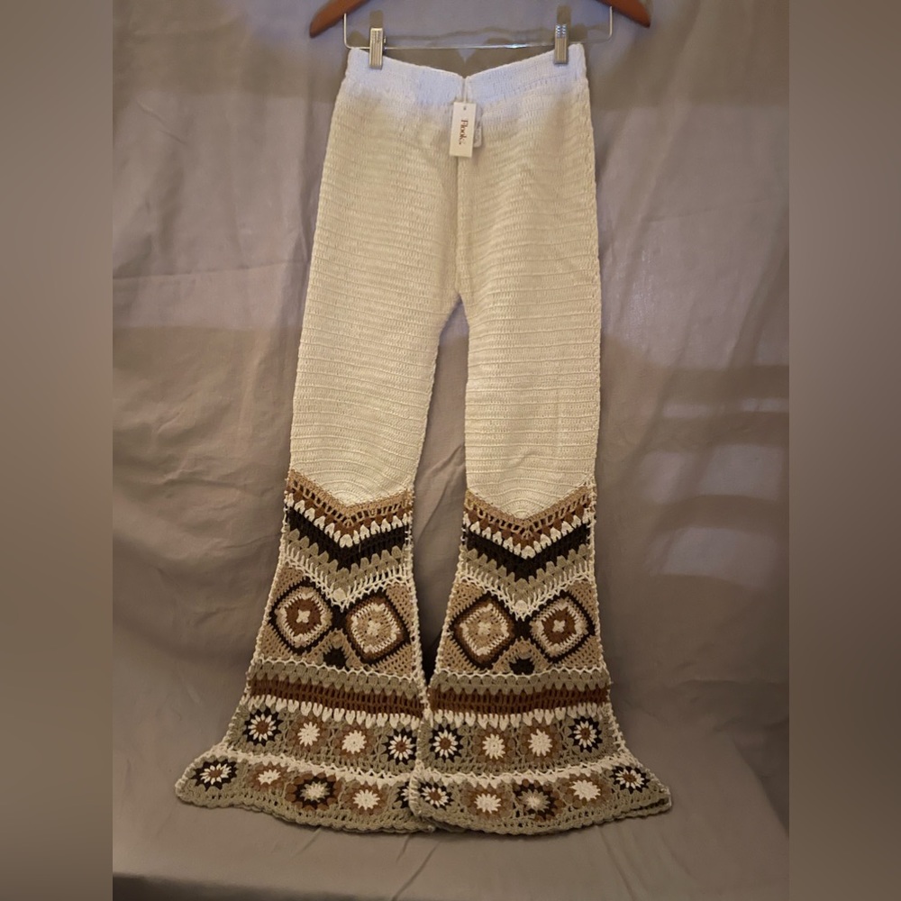 Crochet Pants NWOT